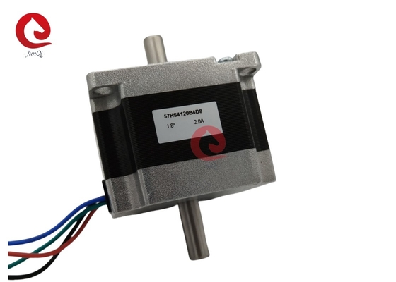 Junqi Nema23 Çifte Çaplı Adımcı Motor 57HS4120B4/ B4D8 Holing Torque 0.55N.m/0.7N.m