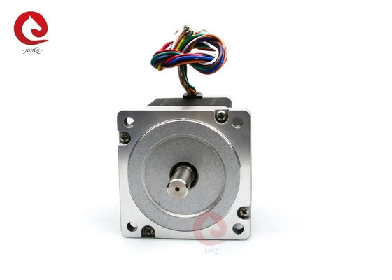 86 * 65mm 1.8 Derece 2 Faz 2.2N.M Yüksek Dönümlü Tek kutupsal Hibrit Adımlı Motor Nema34 Kaynak / Tel Kırma Makinesi için