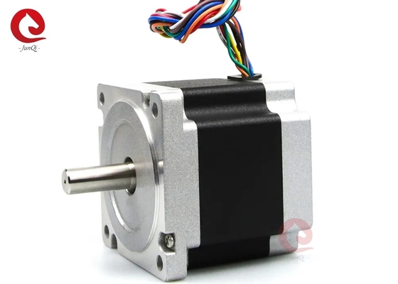 86 * 65mm 1.8 Derece 2 Faz 2.2N.M Yüksek Dönümlü Tek kutupsal Hibrit Adımlı Motor Nema34 Kaynak / Tel Kırma Makinesi için