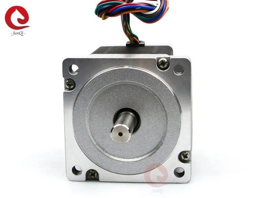 86 * 65mm 1.8 Derece 2 Faz 2.2N.M Yüksek Dönümlü Tek kutupsal Hibrit Adımlı Motor Nema34 Kaynak / Tel Kırma Makinesi için
