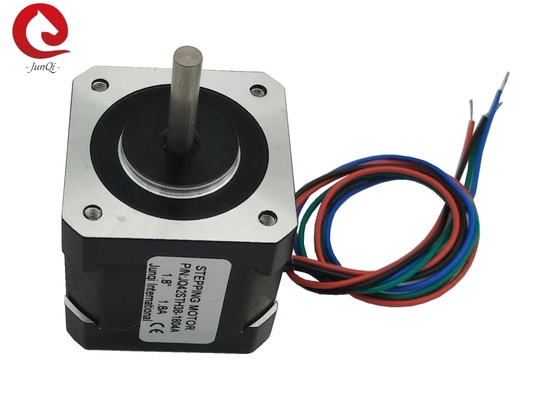 JQ42STH38-1804A Dört Kurşun Nema17 Adımlı Motor 38mm Uzunluk 1.8A 0.4Nm CNC Lazer ve 3D Yazıcı için