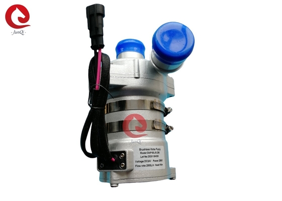 24VDC Junqi JP-BL43-200 fırçasız DC Otomobil Su Pompası 2800LPH Motor Soğutması için Akış Hızı