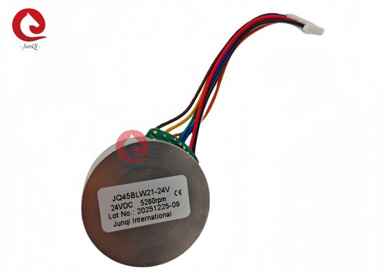 JUNQI 45BLW21 24VDC 6700RPM 84mN.M Torklu Otomatik Valf Sistemi İçin