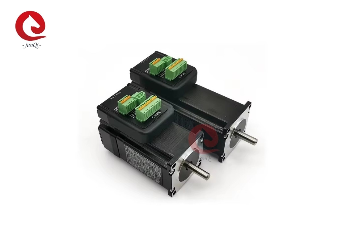 Junqi Nema23 2N.M Hibrit Kapalı Halkalı Adımcı Motor D8mm 2.0N.M Entegre Sürücü