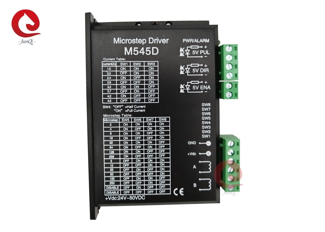 M545D CW5045 güncellenmiş versiyon 18-50VDC 1.5-4.5A 1/256 Mikrostep Adımlı Motor Sürücüsü