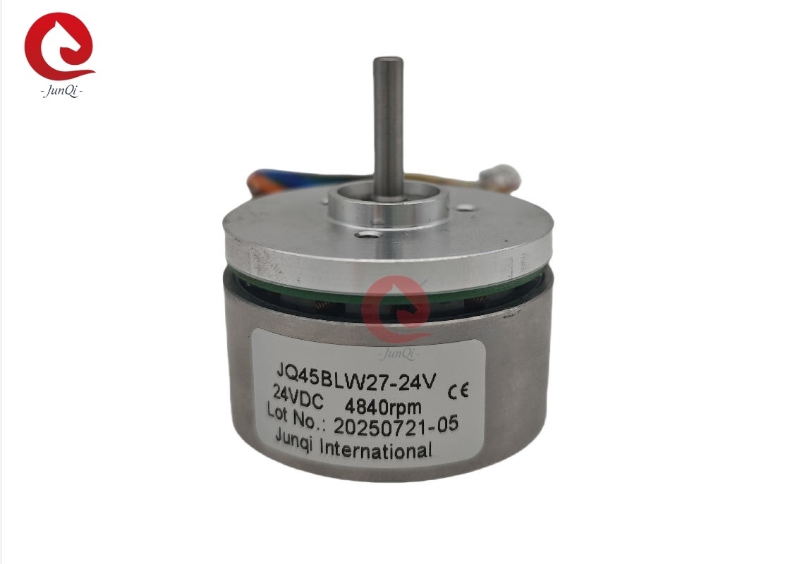 JQ45BLW27 24V 4840rpm 130mN.m Dış Rotor Fırçasız DC Motor Tıbbi Cihaz İçin