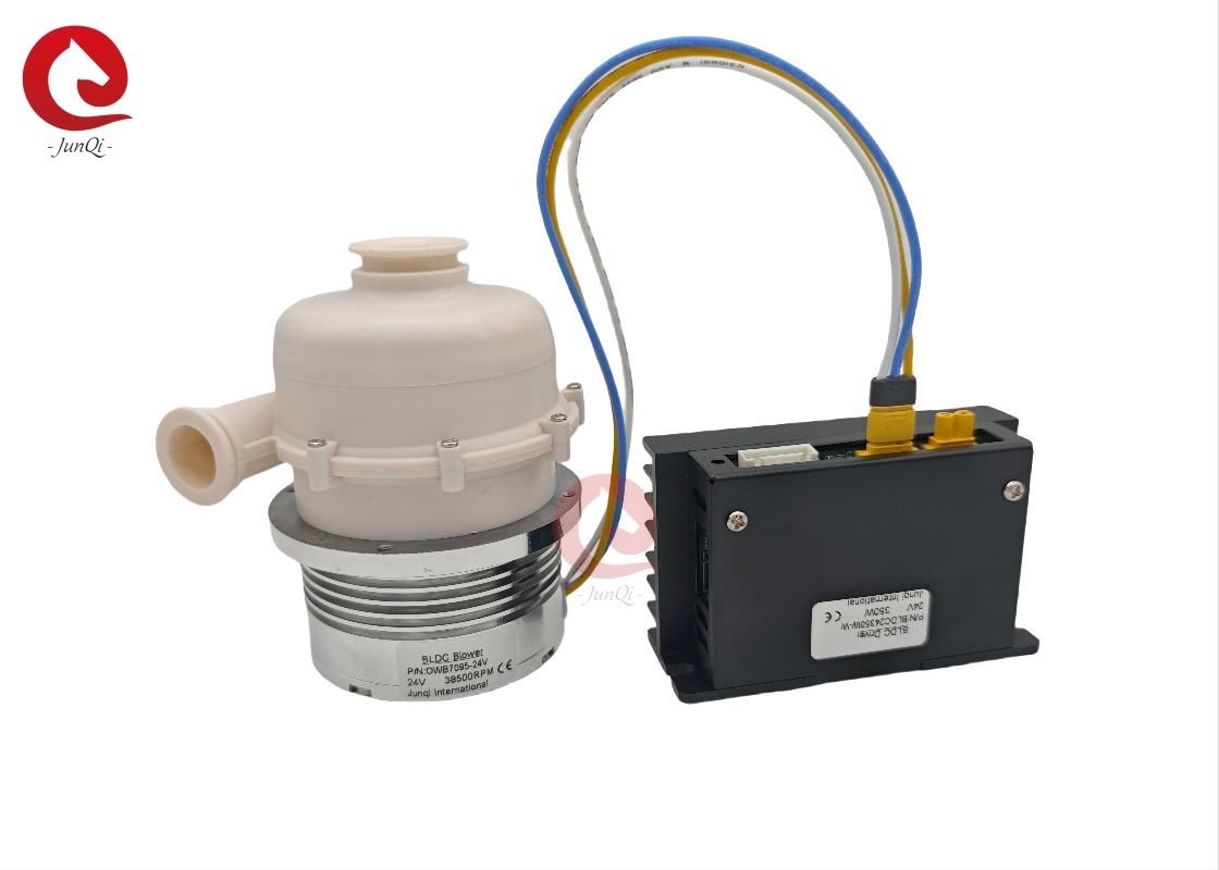 OWB7095-24V 23kPa Küçük Turbo Havalandırıcı 24VDC Havalandırma Yastığı Makinesi için fırçasız nefesi