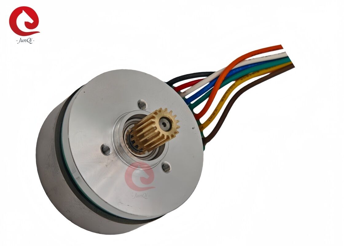 JUNQI 45BLW21 24VDC 6700RPM 84mN.m tork Otomatik valf sistemi için uygulama