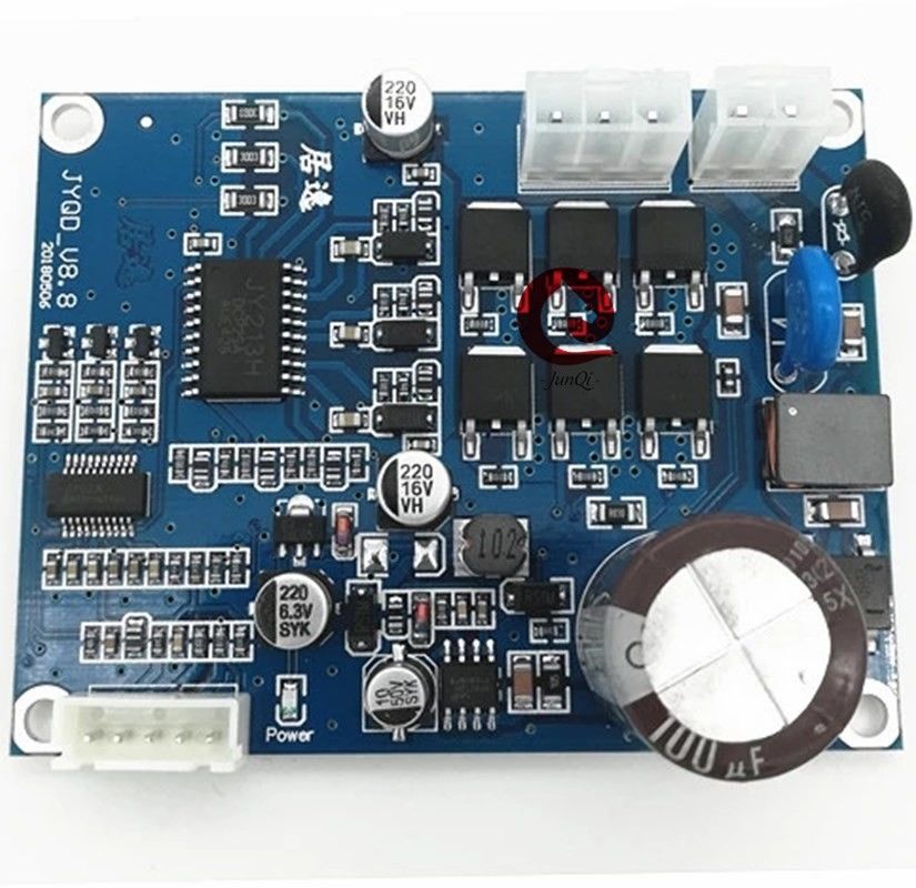Sensörsüz DC Motor için 150W 3 Fazlı Fırçasız DC Motor Sürücüsü V8.8D