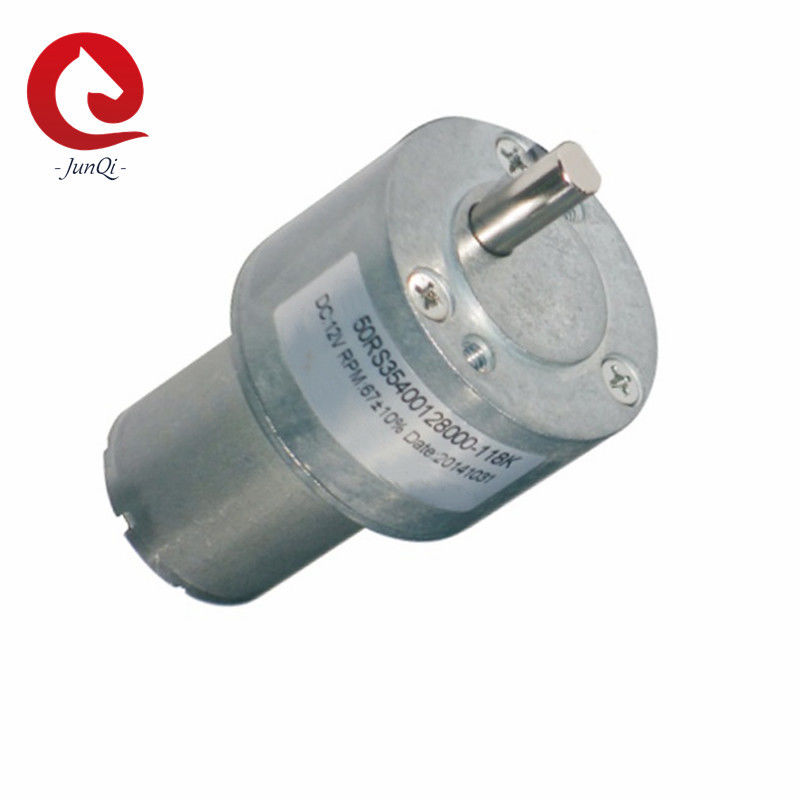 1250rpm 12V Yüksek Torklu Fırçalı Motor Mikro Kaldırma Motoru Bahçe Aletleri