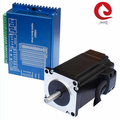 76mm Nema23 4.2A 2N.M HSS57 Step Motor Sürücüsü Hibrit CNC Kontrol Kiti